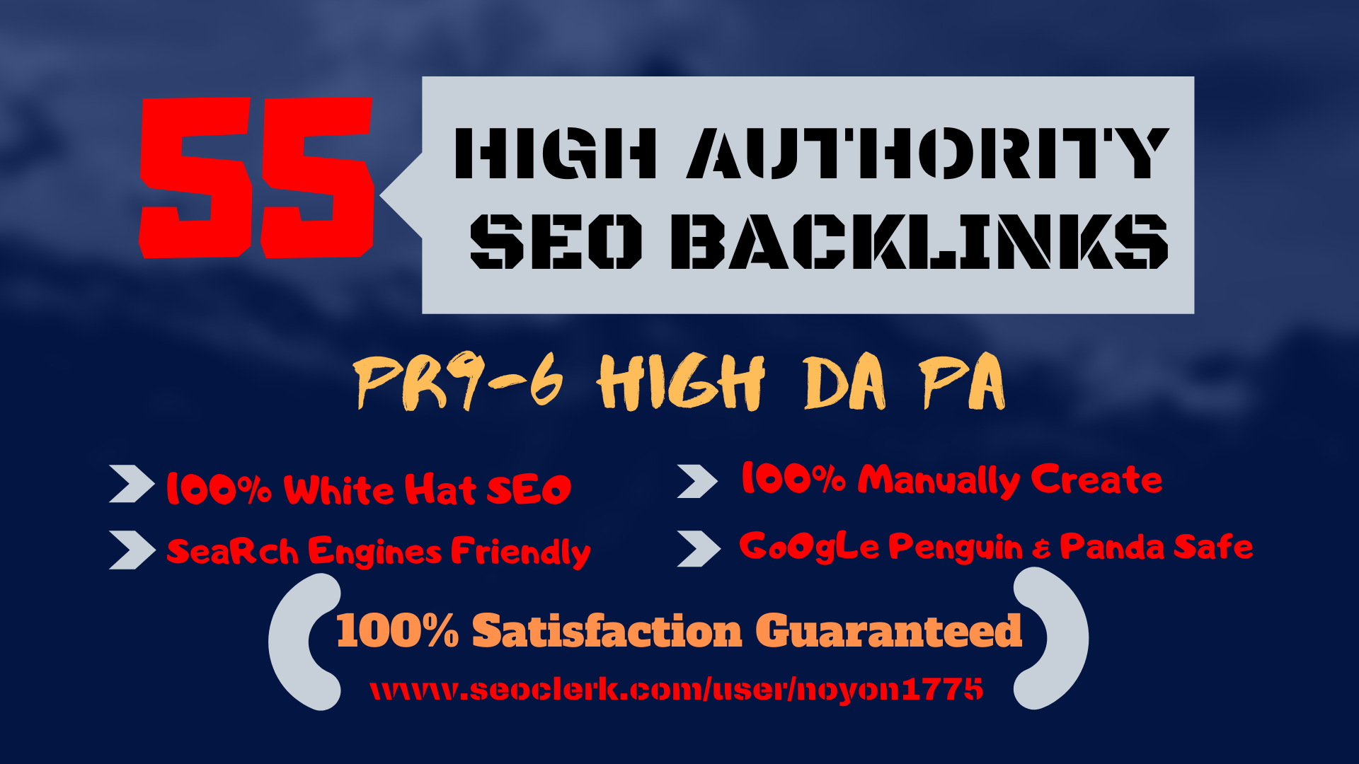 build high quality whitehat SEO backlinks 