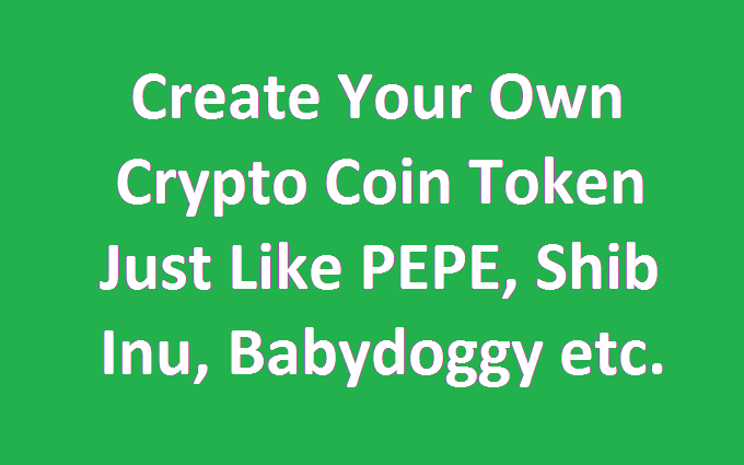 I Will Create Your Own Crypto Token on BNB with Full Ownership