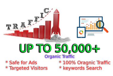 Month of Unlimited website Traffic by search engine a...