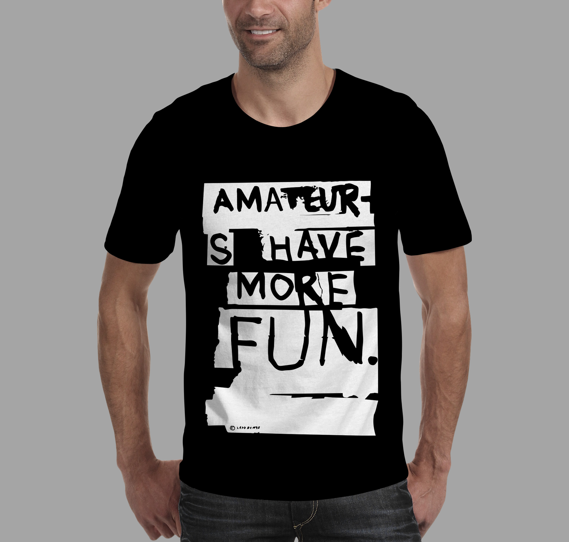 I will create an amazing custom typographic tshirt design