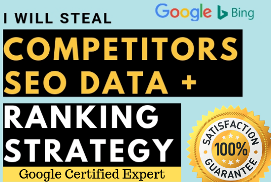 Analysis competitor, backlinks, seo audit report
