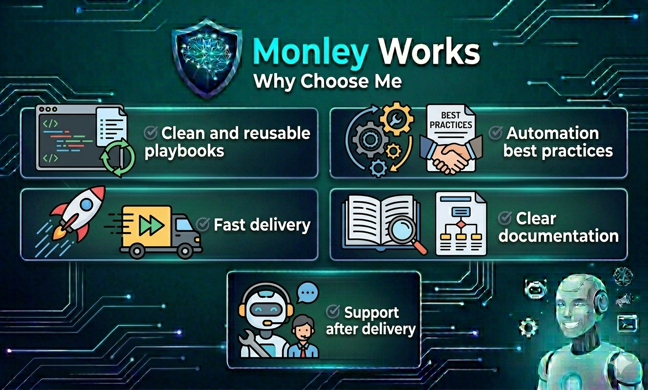 I will create ansible playbook as per your requirement