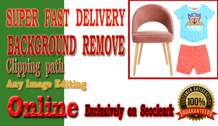  I will professionally remove background from image, cut out photos