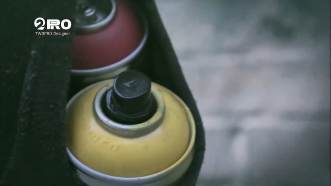 I will do this spray graffiti logo animation video in just 5 hours