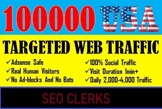 I will provide real visitors through organic search t...