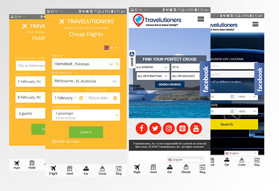  Amazing travel affiliated App From Sdk Or Webview 