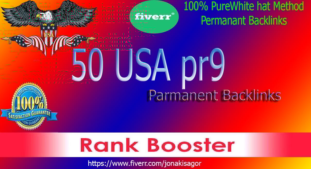 provide permanent 50 USA high quality seo link building backlinks