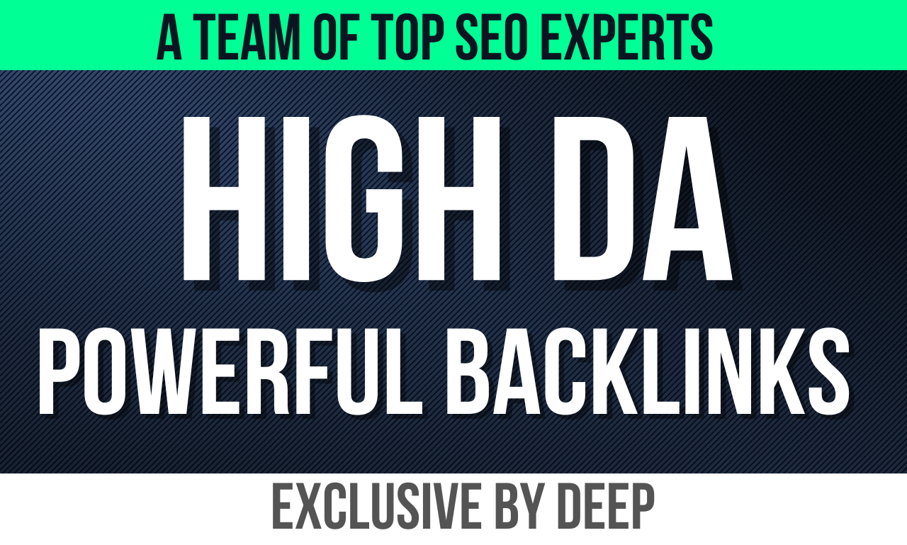 Shoot up your ranking with 80 White Hat SEO Backlinks