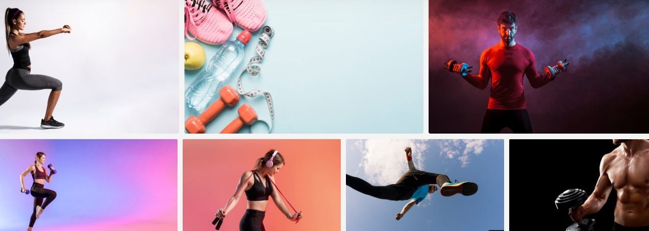 3000 HD Fitness Images For your Fb, IG or web 