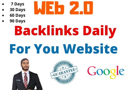 [ Work Daily ]- 10 Backlinks Daily - Web 2.0 blogs Very High indexer, 1000 Unique Article 7 Day+