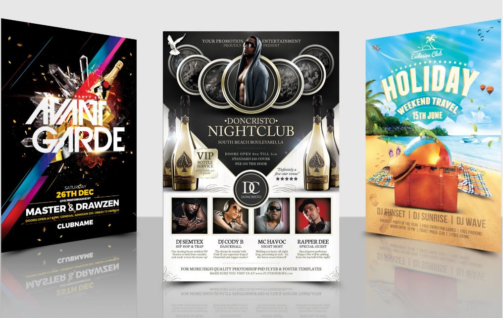 Design professional Flyer and poster for you Business.