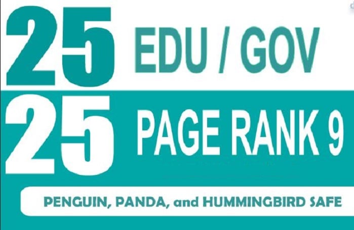 Add 25 Edu and Gov Moz DA50+ Most Trusted Backlinks To Boost Ranking 