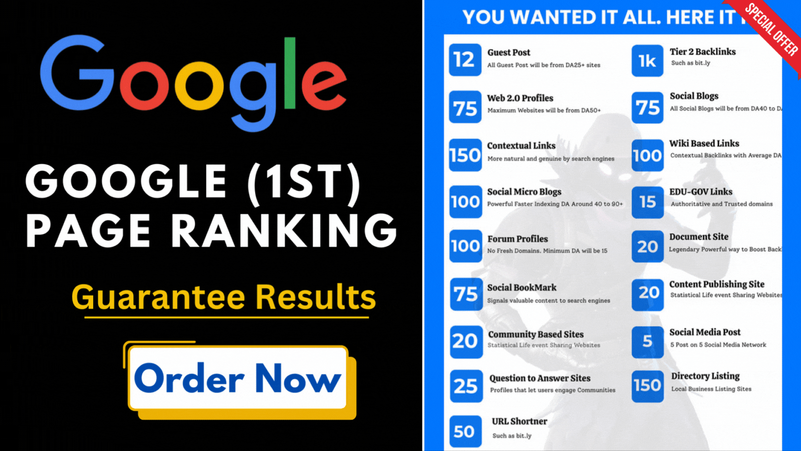 i will rank your website on Google (top 3) with Highly Powered LINK BUILDING SEO