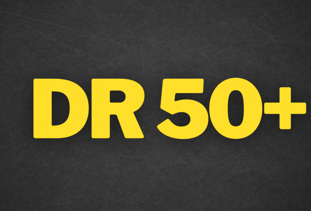 Get Ahrefs Domain Rating DR 50+ with 100% Guarantee Results