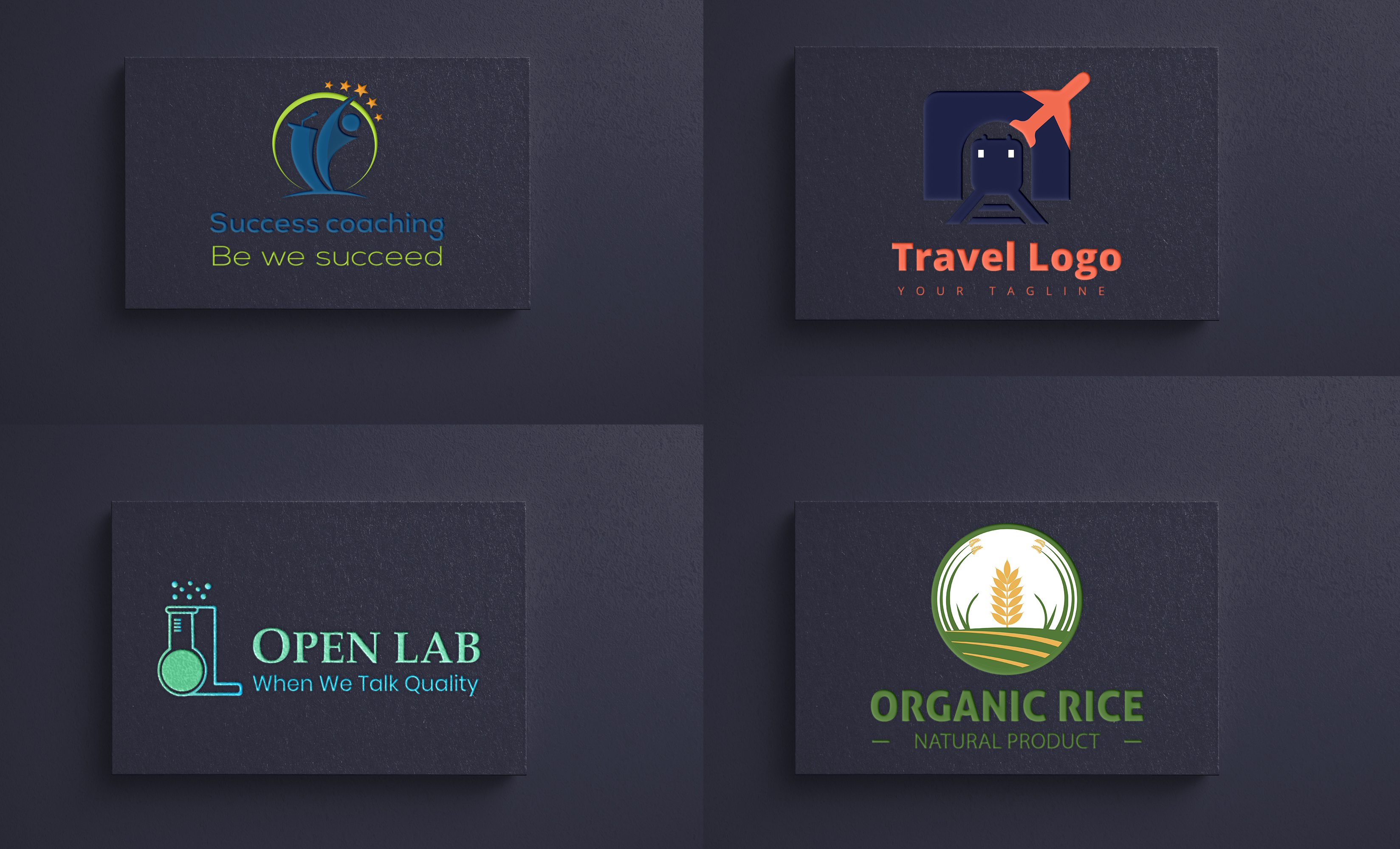 I will design professional modern logo for your business