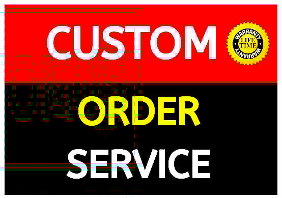 Custom order anything I do big project work fast delivery 