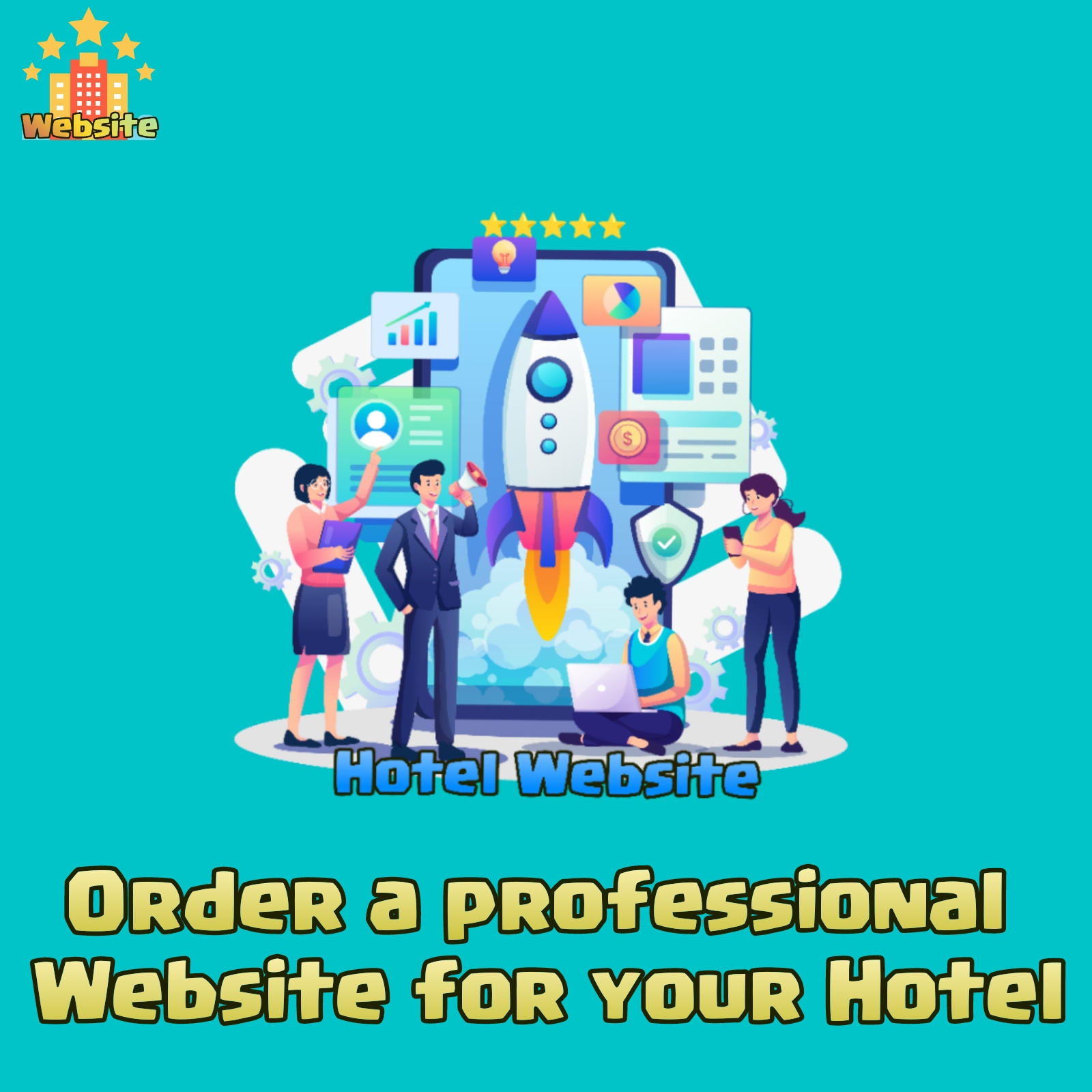 Create SEO Friendly Responsive Website for your hotel motel or resort to rank fast