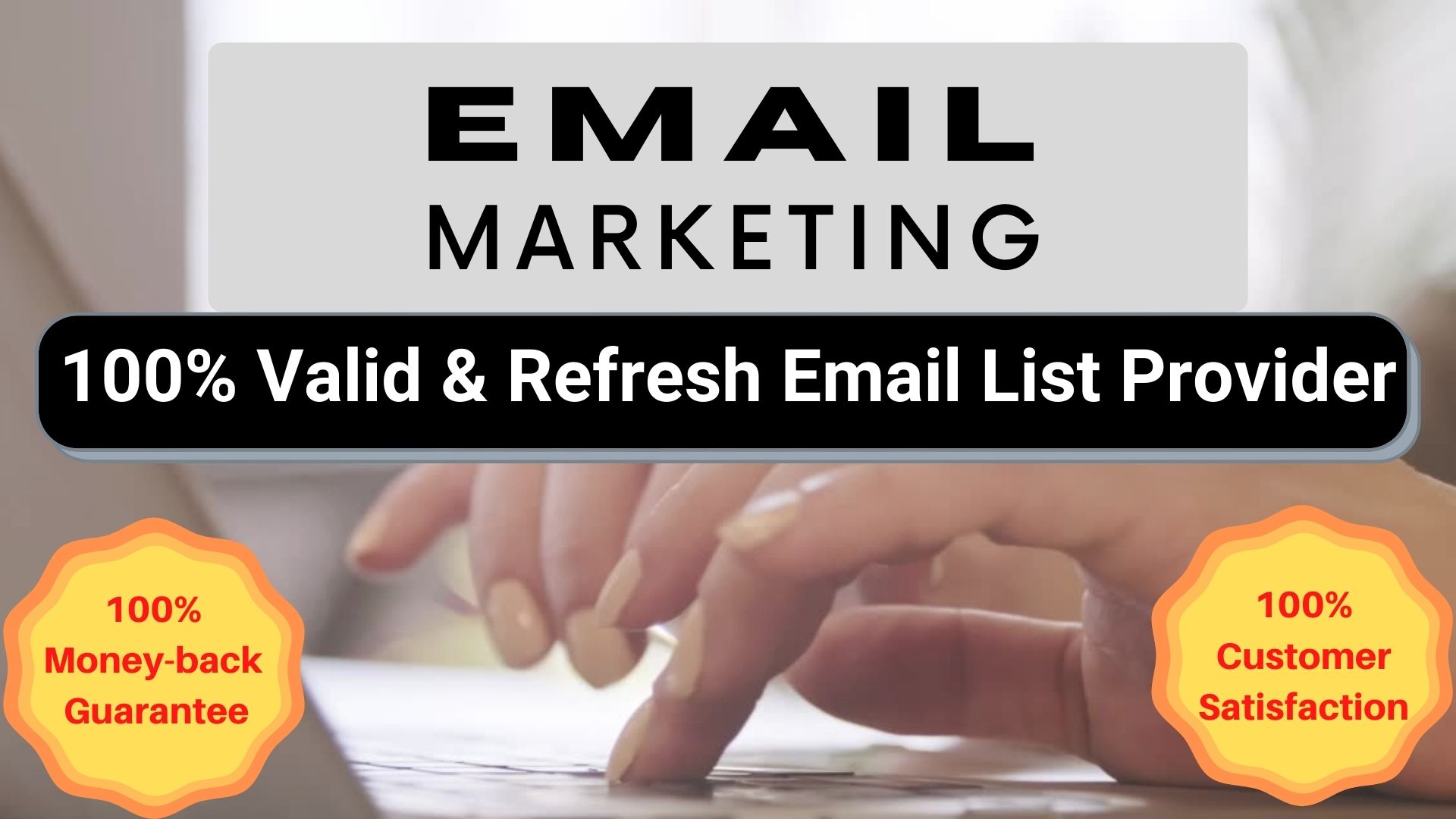 collect niche targeted email list clean and verified
