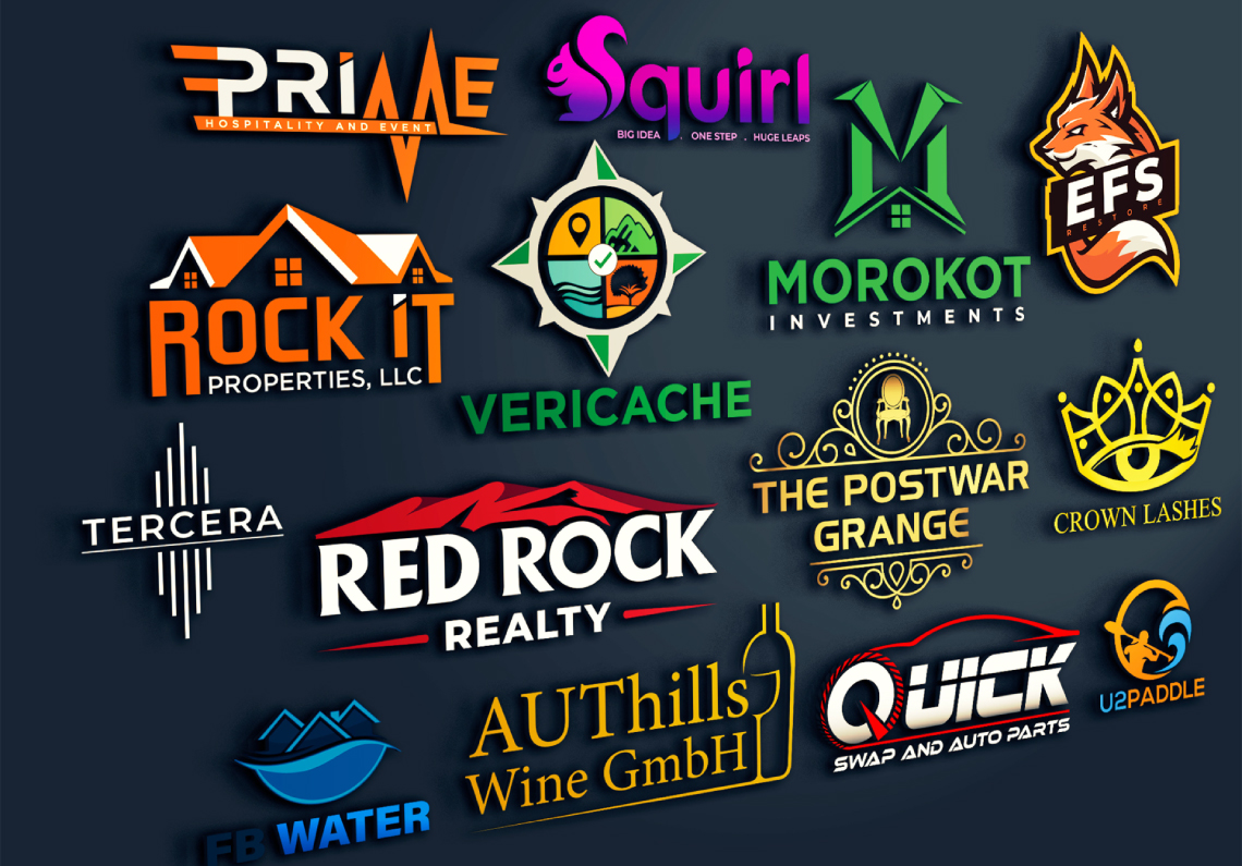 I will do 2 creative, professional and outstanding 3d logo design