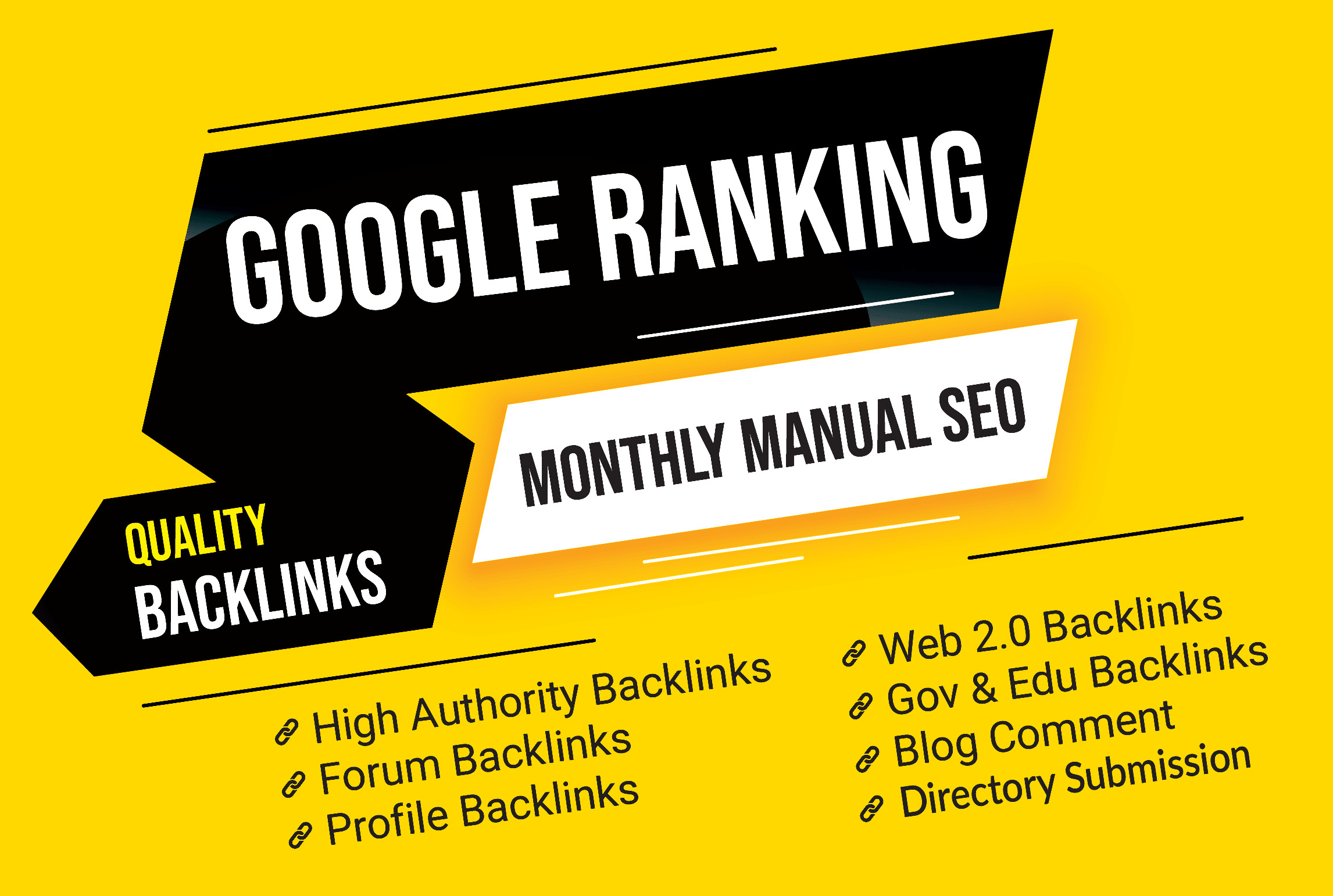 Boost Google Ranking With index-able HQ Seo Backlinks, Monthly seo service