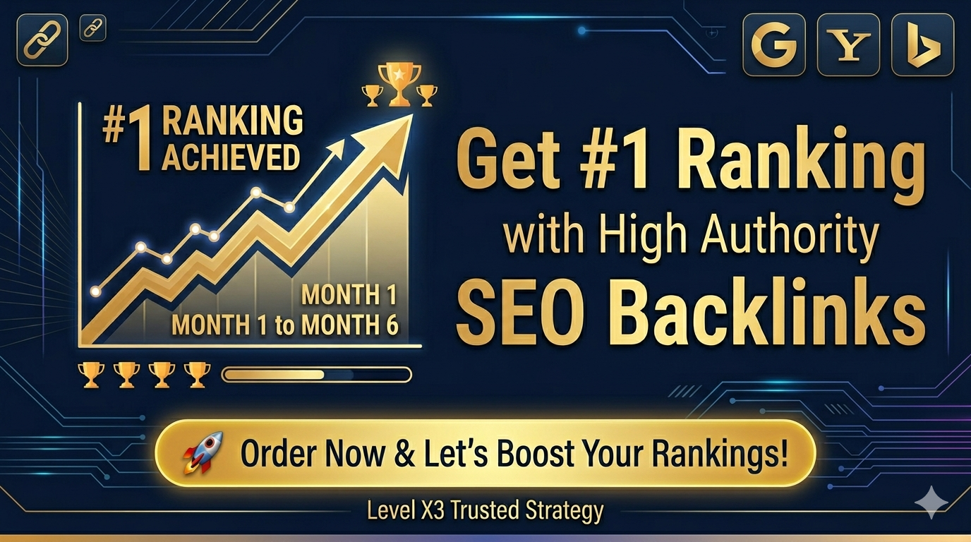 Secure #1 Rankings with 100% White Hat High-Authority Backlinks