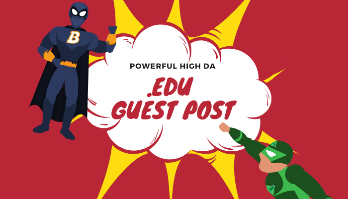 Writing and Publishing on 5 X EDU Guest Post, Top Universities upto DA93 to boost keyword Ranking