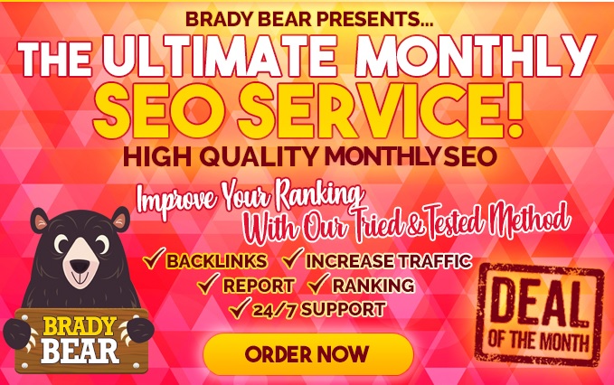 Monthly SEO Service - 720+ High Authority Divesified Quality Backlinks for website Ranking
