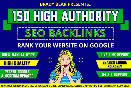 Premium High Authority SEO Backlinks for #1 Google Ranking