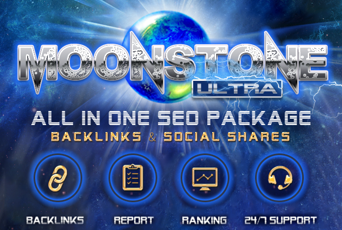 MoonStone Ultra All In One Premium SEO Package for Top Ranking