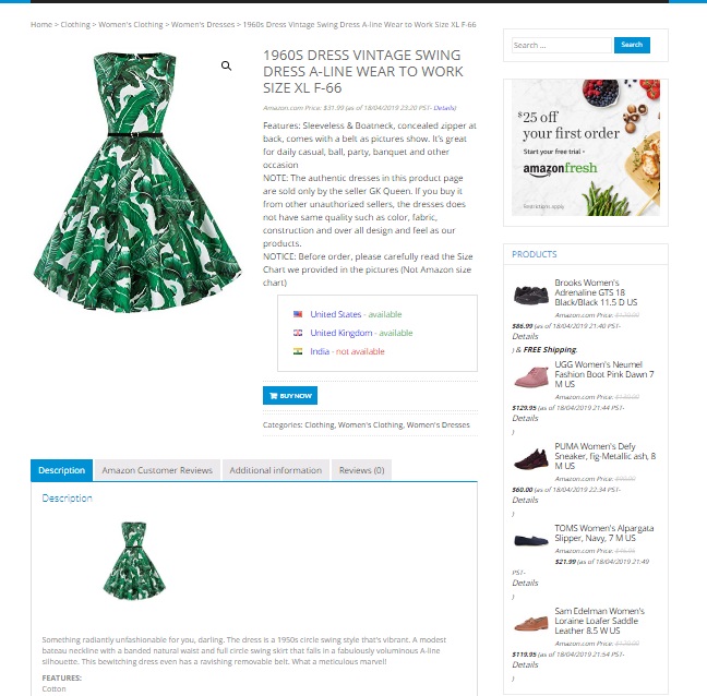 Setup USA Amazon Affiliate Programme To Your Wordpress Site