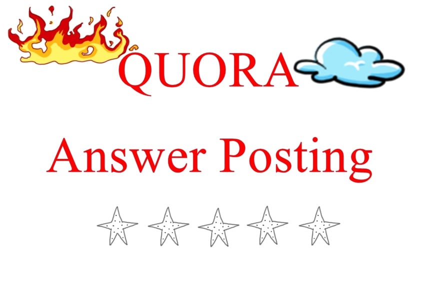make your traffic through 30 high quality Quora Answe...