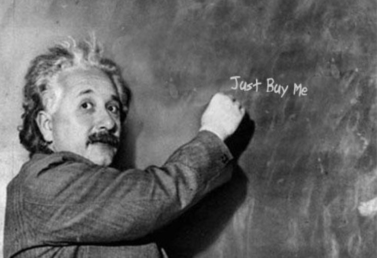 I will make einstein write your any 3 words on blackboard