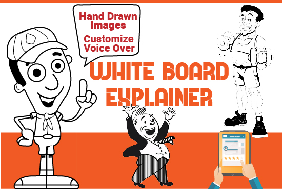 create 30 sec highly engaging whiteboard animation video
