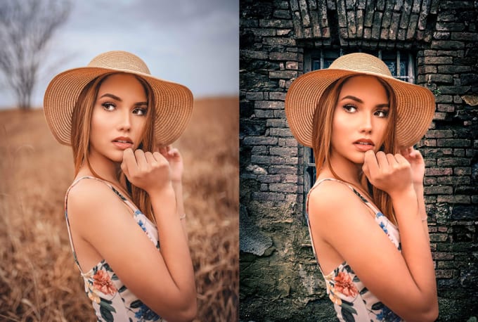 i will remove/change background of 3 image