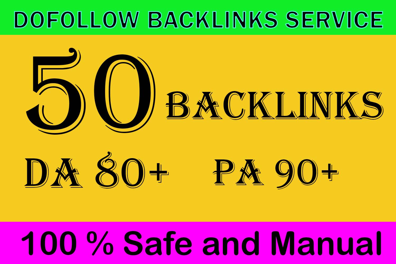 Linkaufbau SEO DoFollow High DA 100% manuell 80 EDU/GOV Backlinks 