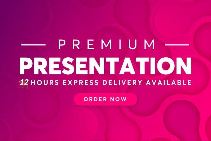 Design High Quality PowerPoint Presentations with special offers