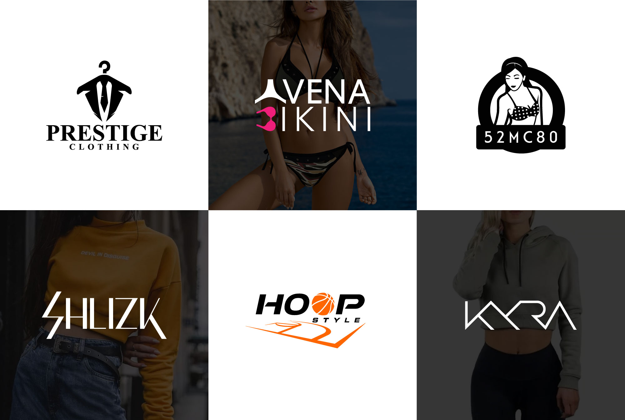 Design modern fashion luxury clothing brand logo 