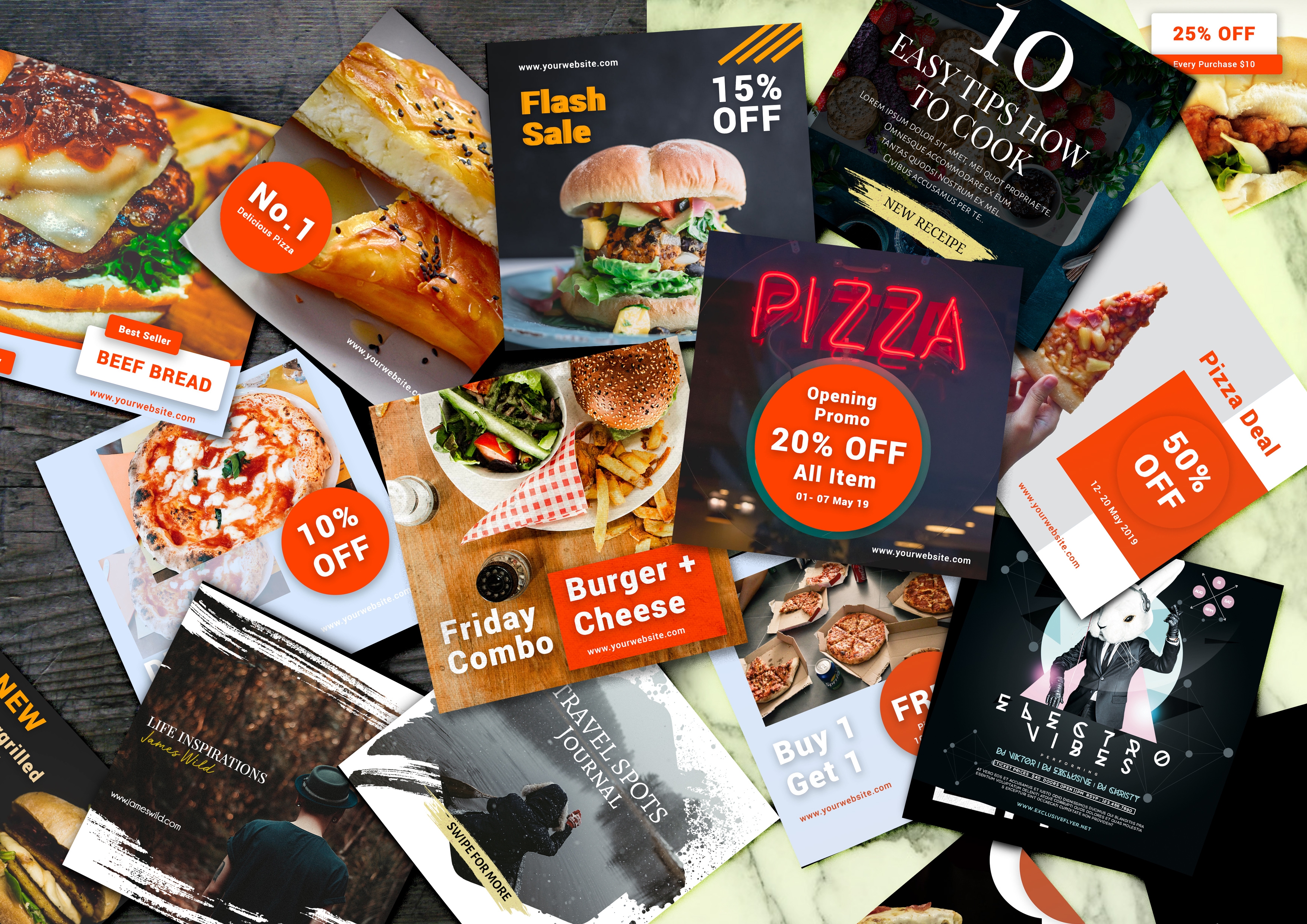 Design Professional Facebook/Instragram Cover Photo Banner