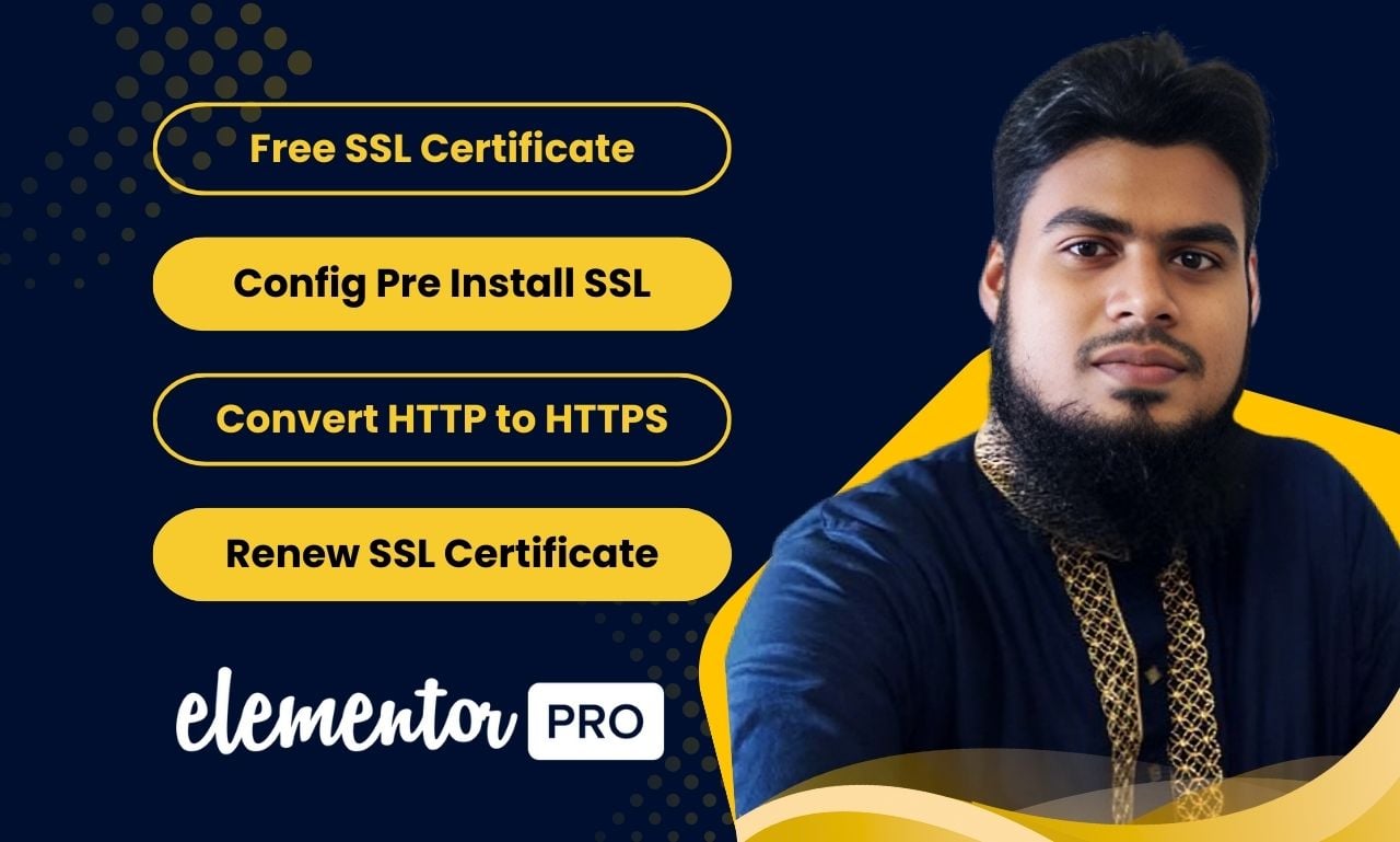 I will fix SSL and http errors and install SSL certificate