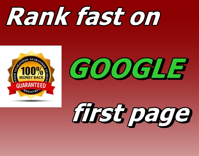 Rank your website in GOOGLE first page , guranteed
