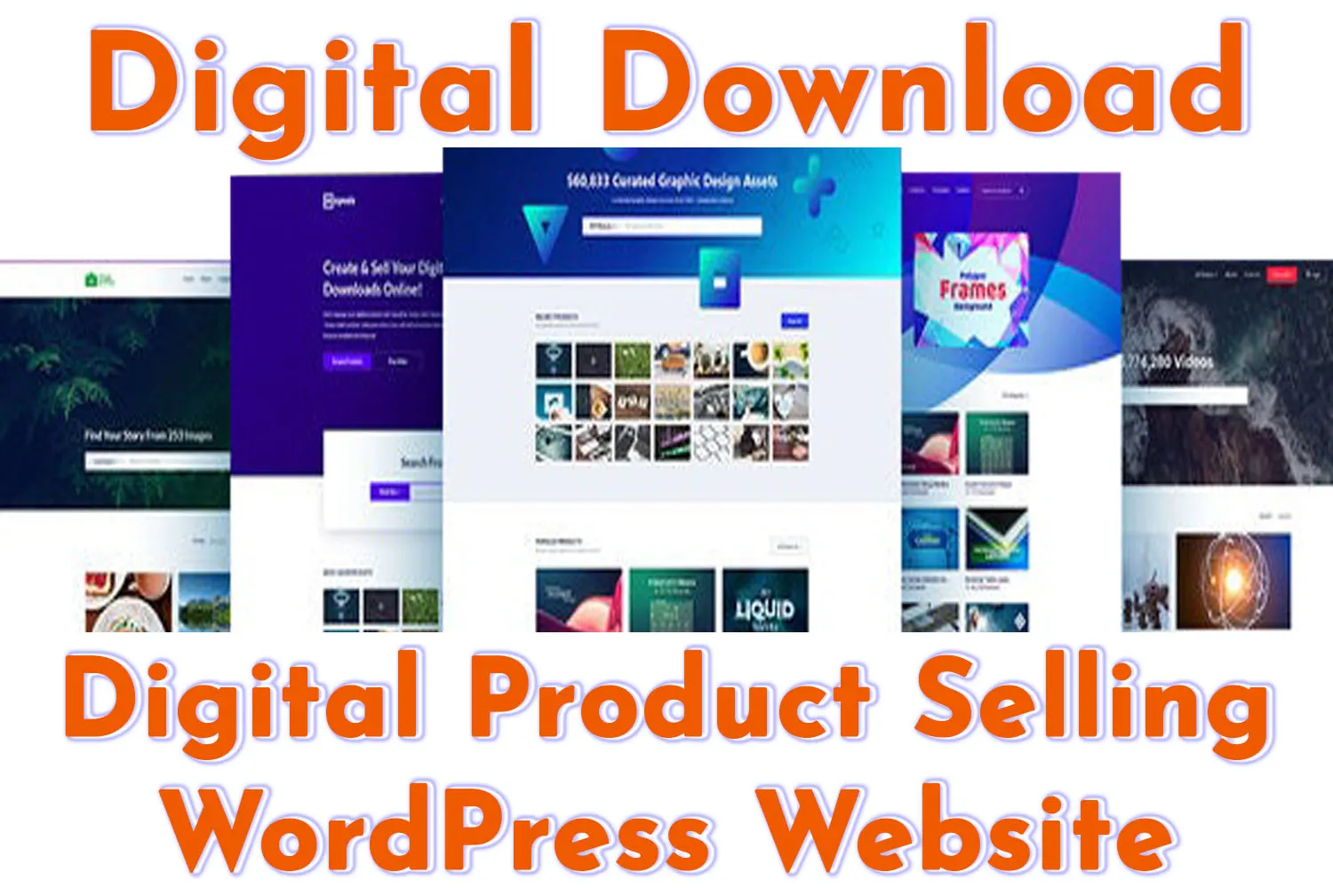 I will create digital products store wordpress website easy digital download edd