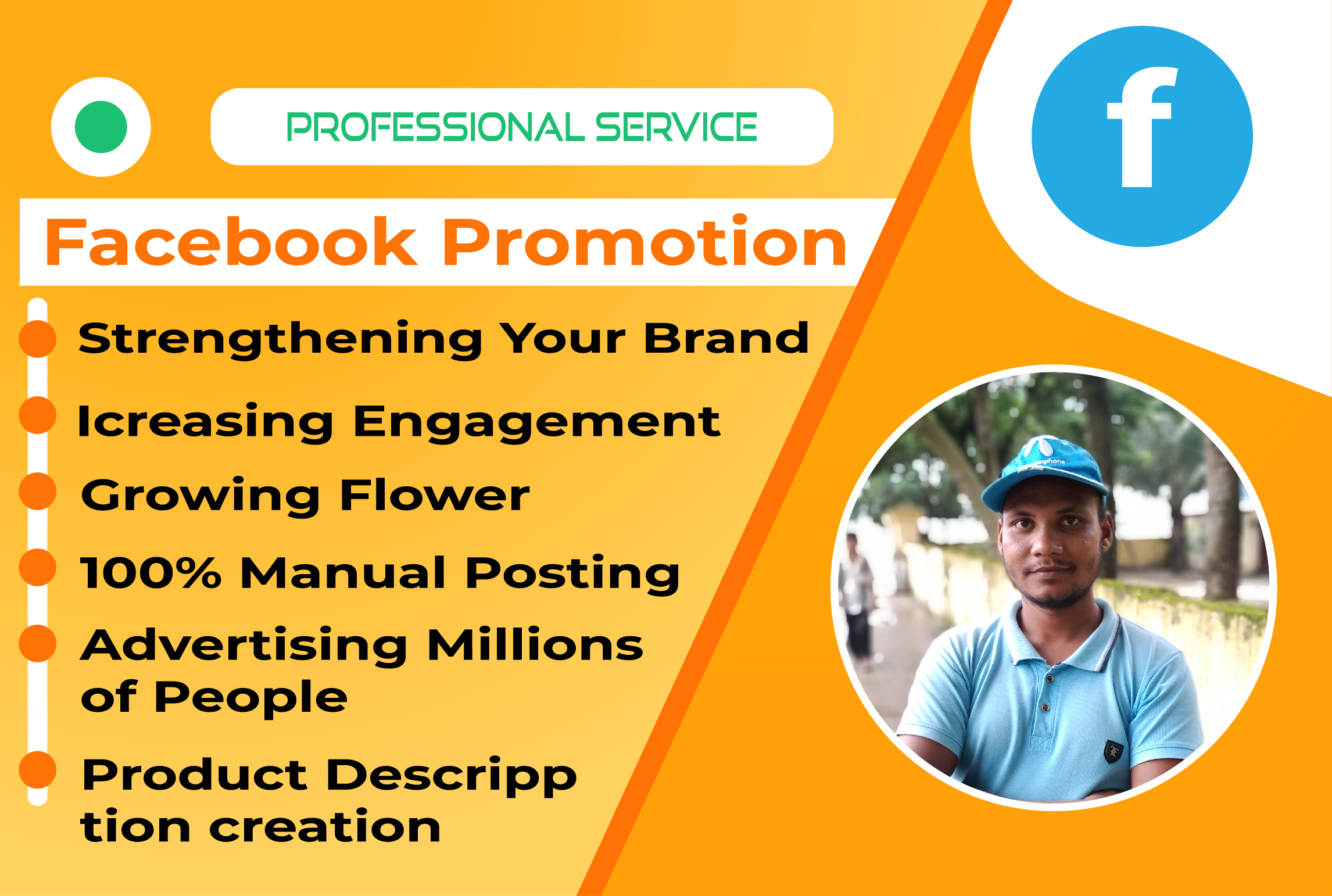 I will do social marketing for your business 