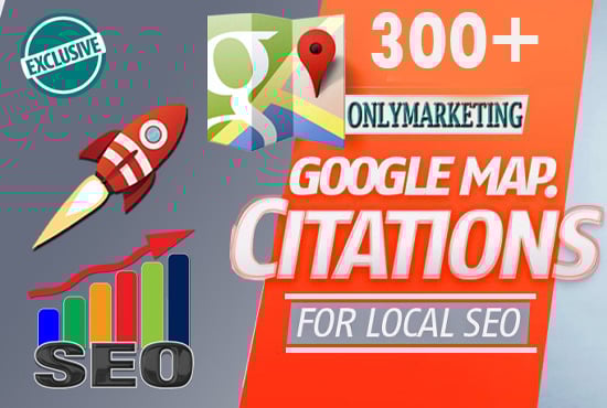 300 Google maps citations for ranking gmb and local seo business