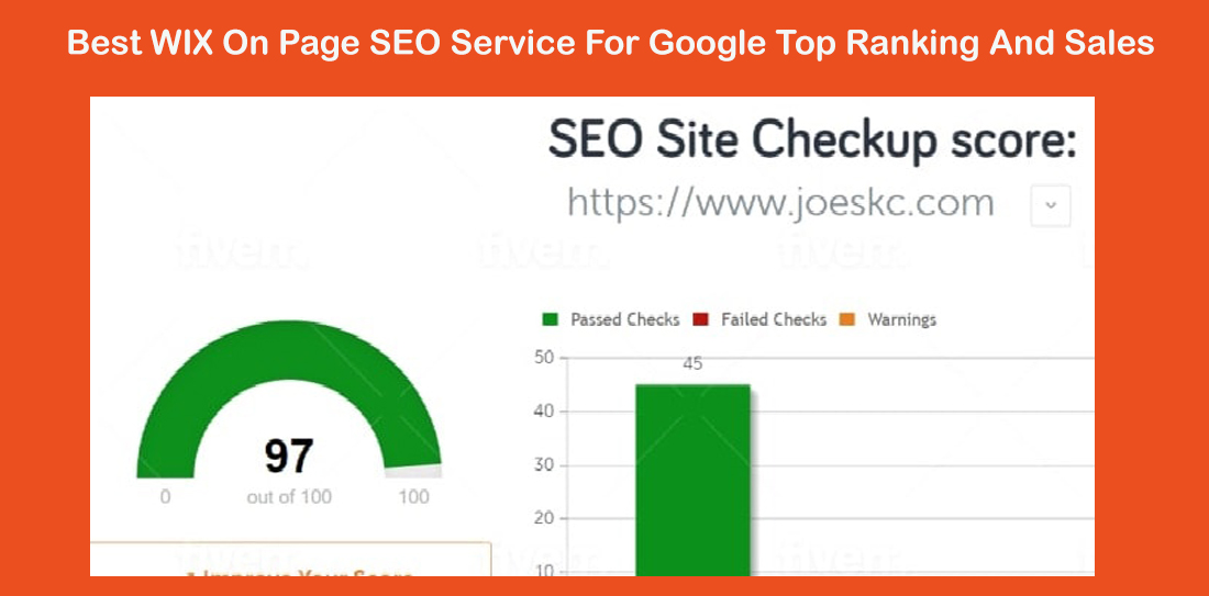 Best wix On Page SEO service for google top ranking and sales