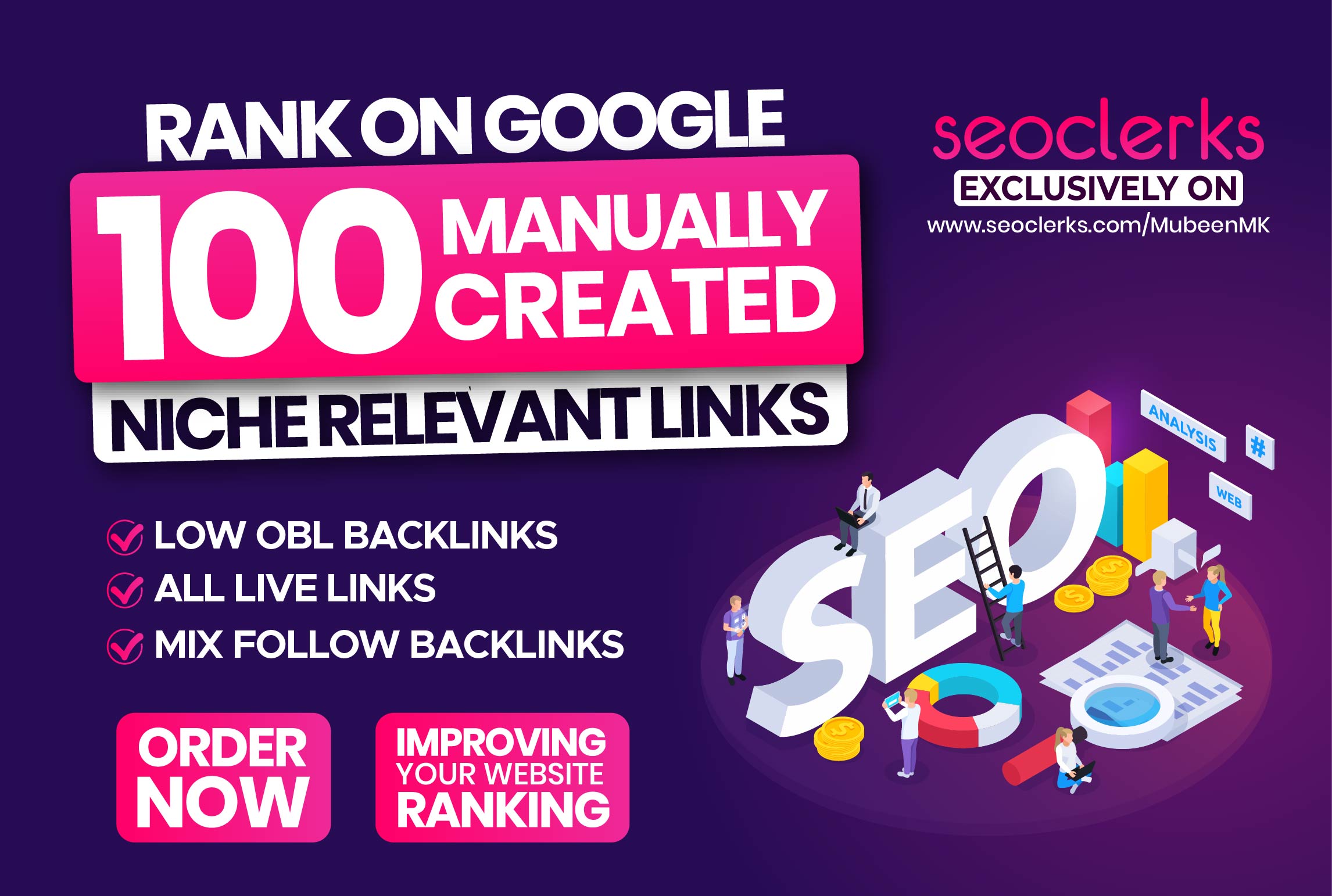 Do 100 Niche Relevant High Quality Blog Comments Backlinks With Low OBL Pages