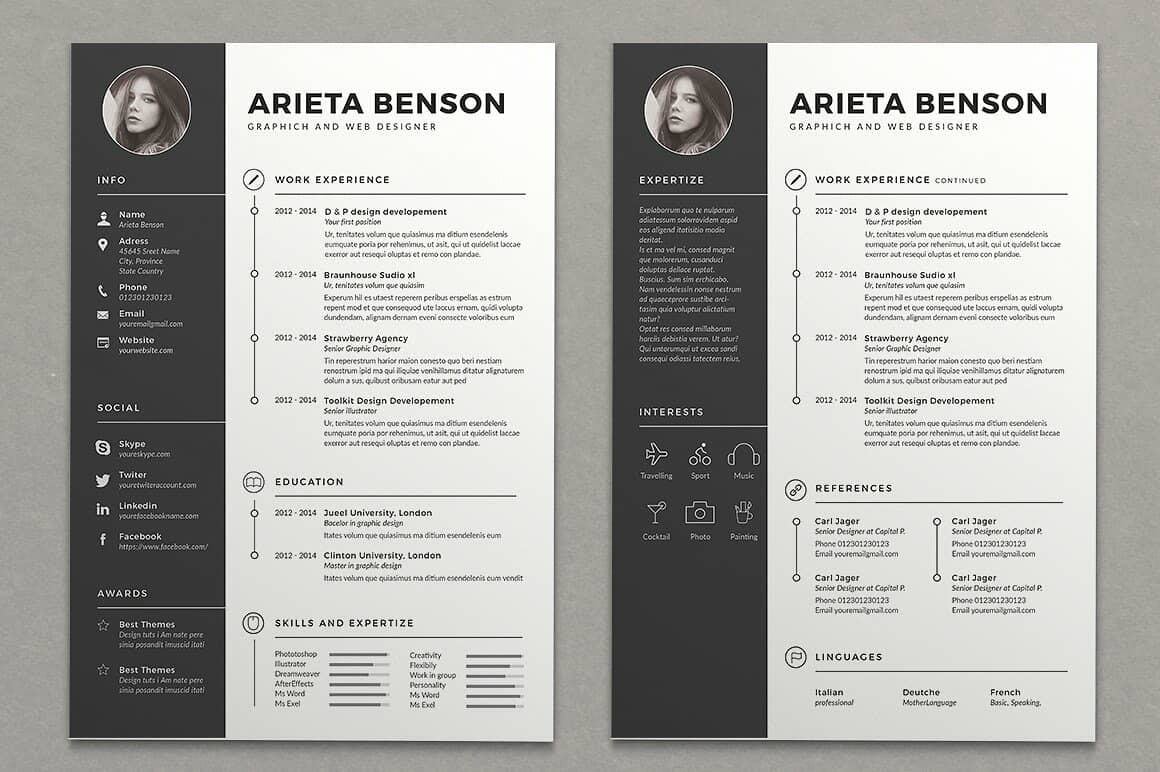 Do professional CV/Resume design