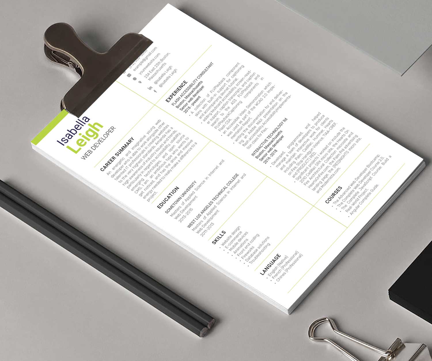 Design resume,cv, curriculum vitae,cv and cover letter for you