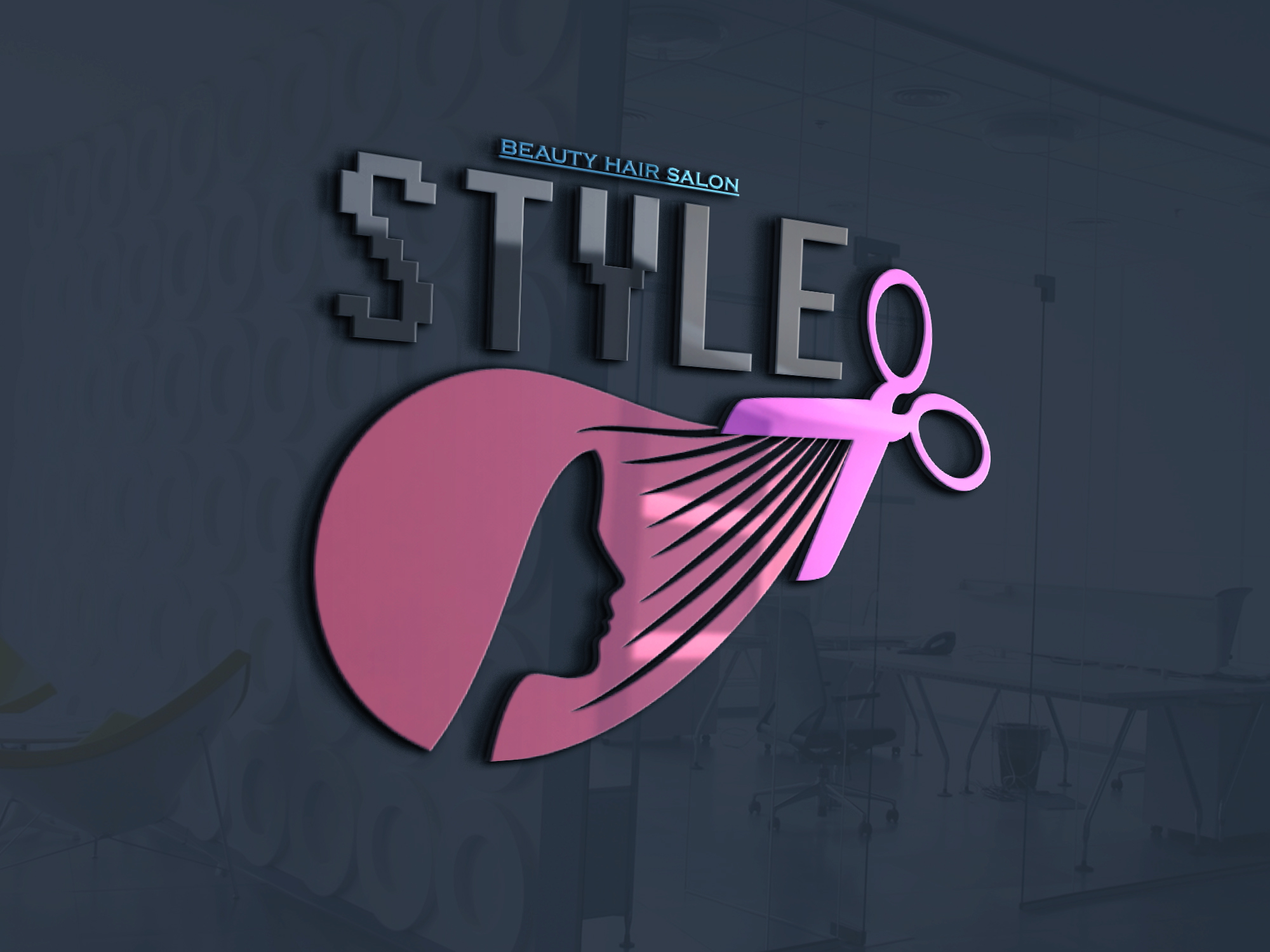 Professional Logo Design, creative, with high quality, within 1day, (inserted in 1MOCKUPs)/ETC