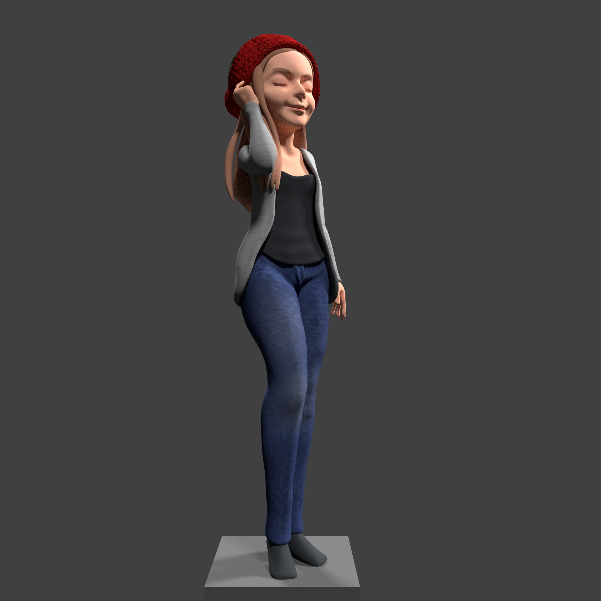  CUTE CHARACTER 3D CARTOON FOR 3D PRINT.3D CHACARTER ANIMATION