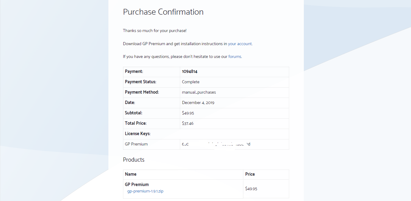 Install GeneratePress Premium theme